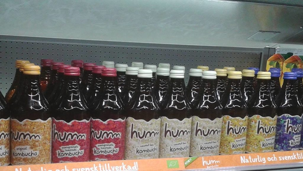 Humm Kombucha i butik